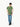 Men's Green & Black Casual Shirt - FMTS22-31701