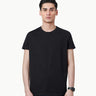 Men's Black Basic Tee - FMTBT23-001