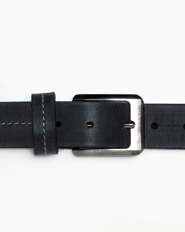 Black Leather Belt - FALB23-001