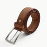 Dull Brown Leather Belt - FALB22-002