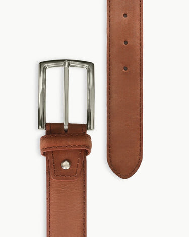 Dull Brown Leather Belt - FALB22-002