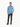 Men's Blue Casual Shirt - FMTS22-31666