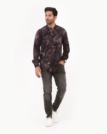 Men's Dark Navy Casual Shirt - FMTS22-31656