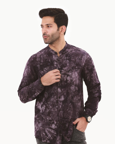 Men's Dark Navy Casual Shirt - FMTS22-31656