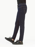 Men's Denim Blue Knitted Jeans - FMBP22-021