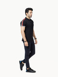 Men's Black Polo Shirt - FMTCP22-024