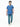 Men's Royal Blue Casual Shirt - FMTS22-31596