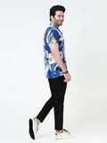 Men's Blue Casual Shirt - FMTS22-31600