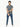 Men's Navy Blue Multi Casual Shirt - FMTS22-31595