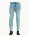 Men's Faded Indigo Denim Jeans - FMBP22-006