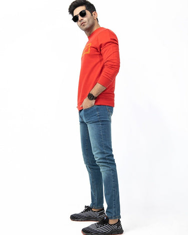 Men's Red Sweatshirt - FMTSS21-010