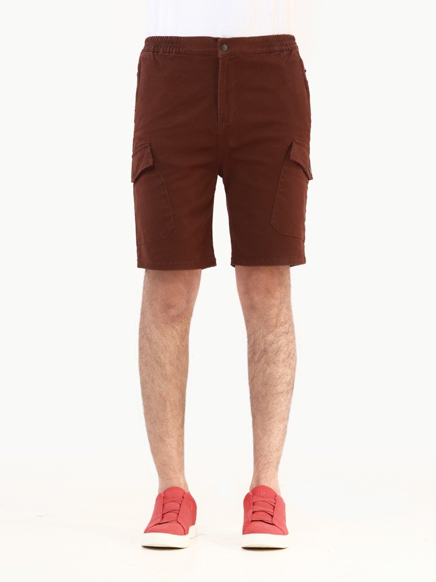 Men's Brown Shorts - FMBSW22-001