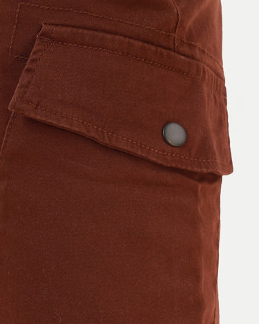 Men's Brown Shorts - FMBSW22-001