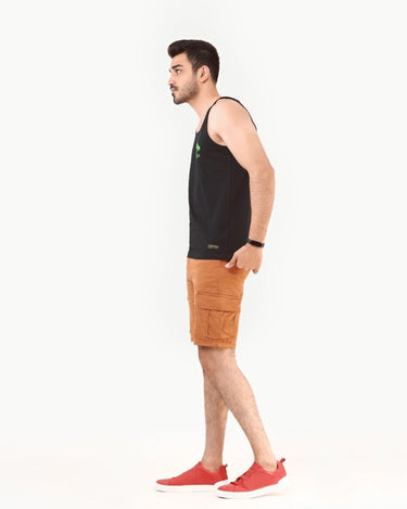 Men's Black Tank Top - FMTTR22-001