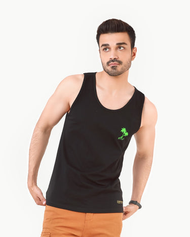 Men's Black Tank Top - FMTTR22-001
