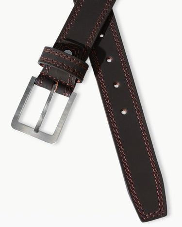 Brown Leather Belt - FALB22-005