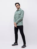 Men's Light Teal Green Jacket - FMTJS21-003