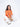 Women's Orange Graphic Tee - FWTGT23-044