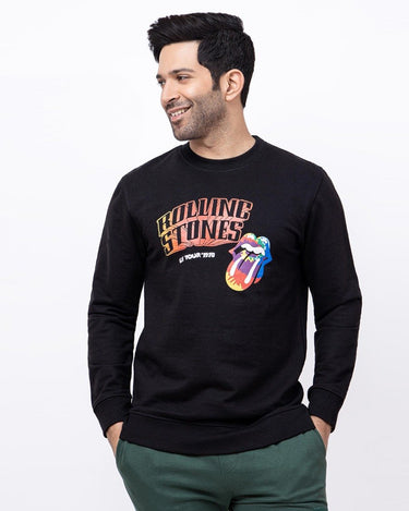 Men's Black Sweatshirt - FMTSS21-007