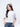Women's Light Brown & White Classic Tee - FWTGT23-020