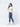 Women's Green & White Classic Tee - FWTGT23-022