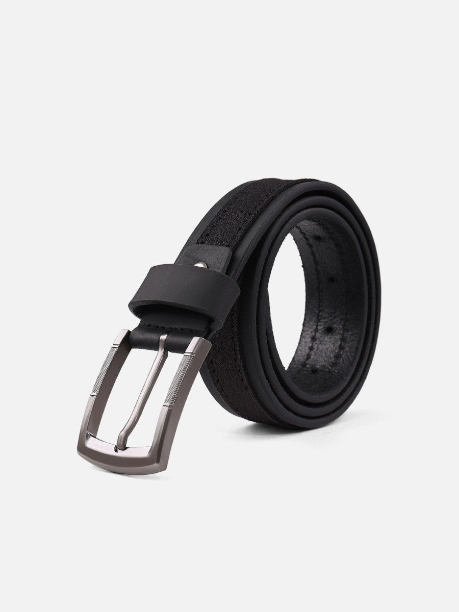 Black Leather Belt - FALB22-010