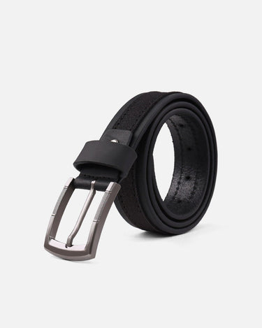 Black Leather Belt - FALB22-010