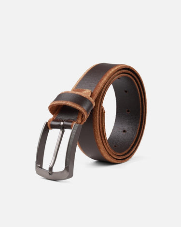 Brown Leather Belt - FALB22-013