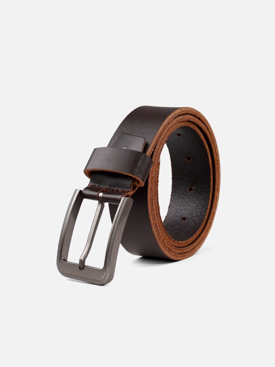 Brown Leather Belt - FALB22-006
