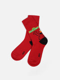 Red Crew Socks - FAMSO21-063