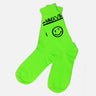 Neon & Green Crew Socks - FAMSO21-047