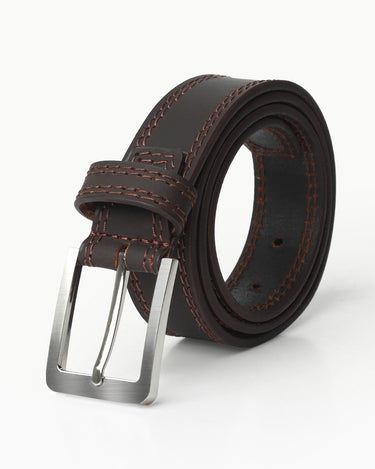 Brown Leather Belt - FALB22-005