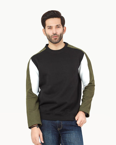 Men's Black Sweatshirt - FMTSS22-004