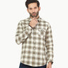 Men's Cream Casual Shirt - FMTS22-31740