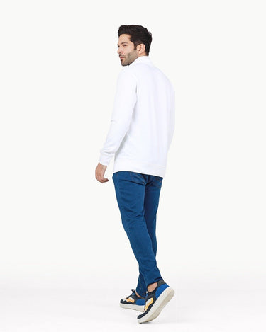 Men's White Sweatshirt - FMTSS22-014