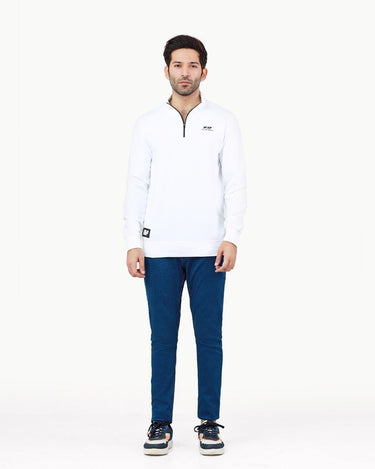 Men's White Sweatshirt - FMTSS22-014