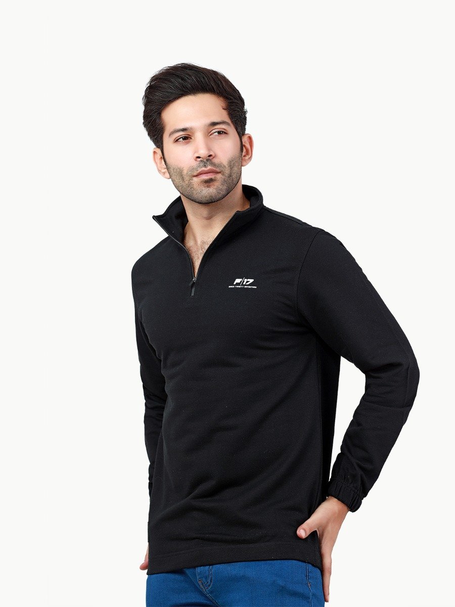 Men's Black Sweatshirt - FMTSS22-015