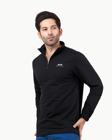 Men's Black Sweatshirt - FMTSS22-015