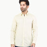 Men's Cream Casual Shirt - FMTS22-31726