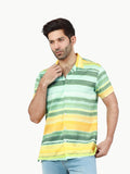 Men's Green Casual Shirt - FMTS22-31693
