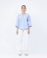 Women's Powder Blue Shirt - FWTS23-006
