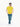 Men's Yellow Crew Neck Graphic Tee - FMTGT22-003