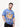 Men's Purple Printed Tee - FMTPL23-002