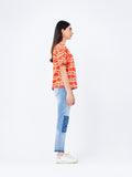 Women's Orange Graphic Tee - FWTGT23-061