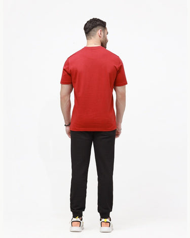 Men's Red Classic Tee - FMTCT23-007