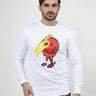 Men's White Sweatshirt - FMTSS21-003