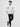 Men's White & Blue Casual Shirt - FMTS21-31516