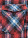 Men's Maroon Casual Shirt - FMTS21-31501