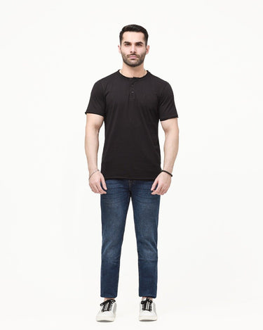 Men's Black Classic Tee - FMTCT23-001