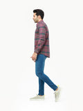 Men's Violet Casual Shirt - FMTS22-31762